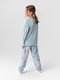 Блакитна піжама: світшот і штани | 6748705 | фото 2