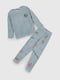 Блакитна піжама: світшот і штани | 6748705 | фото 6