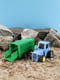 Різнокольорова іграшка “Трактор з причепом та твариною”  | 6748720 | фото 2