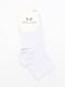 Білі шкарпетки (22-24 р.)  | 6748938 | фото 2