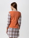 Різнокольорова нічна сорочка з відрізною спідницею | 6749161 | фото 7