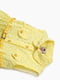 Жовта сукня з комірцем та поясом | 6749244 | фото 2
