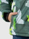 Зелена зимова куртка з хутряним оздобленням | 6749470 | фото 4