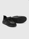 Чорні кросівки з екошкіри | 6749536 | фото 2