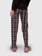 Сіра піжама: лонгслів з принтом і штани | 6749593 | фото 7
