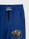 Спортивні штани кольору електрик з принтом | 6750072 | фото 2