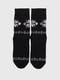 Чорні шкарпетки з принтом (36-40 р.) | 6750365 | фото 4