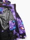 Фіолетова термокуртка з принтом | 6750403 | фото 4