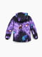 Фіолетова термокуртка з принтом | 6750403 | фото 5
