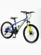Спортивний велосипед Rui Jia Zsjbsxm 22" синьо-жовтий  | 6750413