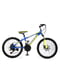 Спортивний велосипед Rui Jia Zsjbsxm 22" синьо-жовтий  | 6750413 | фото 7