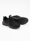 Чорні текстильні кросівки на шнурівці | 6750436 | фото 2