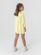 Жовта сукня з відрізною спідницею і принтом | 6750539 | фото 4