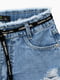 Шорти джинсові сині | 6751022 | фото 2
