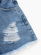 Шорти джинсові сині | 6751022 | фото 3