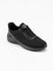 Чорні текстильні кросівки на шнурівці | 6751135 | фото 3