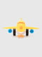 Літак трансформер жовтий | 6751154 | фото 3