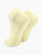 Жовті короткі шкарпетки для йоги л(35-40 р.) | 6751365 | фото 2