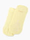 Жовті короткі шкарпетки для йоги л(35-40 р.) | 6751365 | фото 3