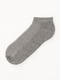 Сірі короткі шкарпетки сіткою (36-40 р.)  | 6751642
