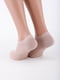 Короткі шкарпетки в рубчик кавового кольору | 6751680 | фото 2