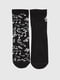 Чорні шкарпетки в принт (44-46 р.) | 6752096 | фото 4