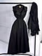 Чорний комплект: сукня А-силуету та сорочка | 6763990 | фото 3