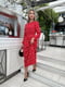 Червона сукня А-силуету в квітковий принт | 6764092 | фото 4