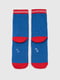 Шкарпетки (35-38) сині в новорічний  принт | 6752450 | фото 4