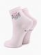 Шкарпетки (18-20) рожеві з принтом | 6752553 | фото 2