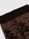 Шкарпетки (25-27) темно-коричневі в принт | 6752739 | фото 3