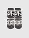 Шкарпетки (23-25) сірі з принтом “Хаскі” | 6753058 | фото 5