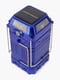 Ліхтар кемпінговий розсувний з сонячною батареєю 8099 ZB-47 синій | 6753102 | фото 4