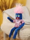 М'яка іграшка синя, однотонне волосся сосиска (40 см) | 6753281 | фото 2