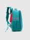 Рюкзак каркасний бірюзового кольору з малюнком | 6753330 | фото 3