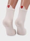 Шкарпетки (36-40)  бежевого кольору | 6753653 | фото 2