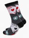Шкарпетки різнокольорові в принт | 6753788 | фото 2