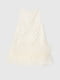 Сукня бальна молочного коьлору з візерунком  | 6753896 | фото 2