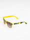 Сонцезахисні окуляри жовтого кольору | 6754059 | фото 2