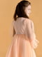 Сукня святкова персикового кольору з рюшами | 6754142 | фото 6