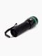 Ліхтарик ручний на батарейках ZOOM Зелений Omer BM-310 | 6754227 | фото 3