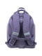 Рюкзак шкільний фіолетовий з брелком (36x29x16.5 см) | 6754275 | фото 4