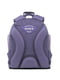 Рюкзак шкільний фіолетовий з брелком (36x29x16.5 см) | 6754275 | фото 5