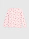Піжама трикотажна рожева: джемпер і штани | 6754406 | фото 5