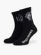 Шкарпетки  (27-29) чорного кольору з патріотичним принтом | 6754447 | фото 2