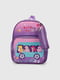 Рюкзак дошкільний бузкового кольору з принтом | 6754638 | фото 2