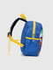 Рюкзак синій в принт | 6754641 | фото 3