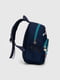 Рюкзак темно-синій з принтом | 6754647 | фото 3