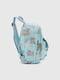Рюкзак дошкільний блакитний в принт | 6754651 | фото 3