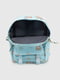 Рюкзак дошкільний блакитний в принт | 6754651 | фото 7
